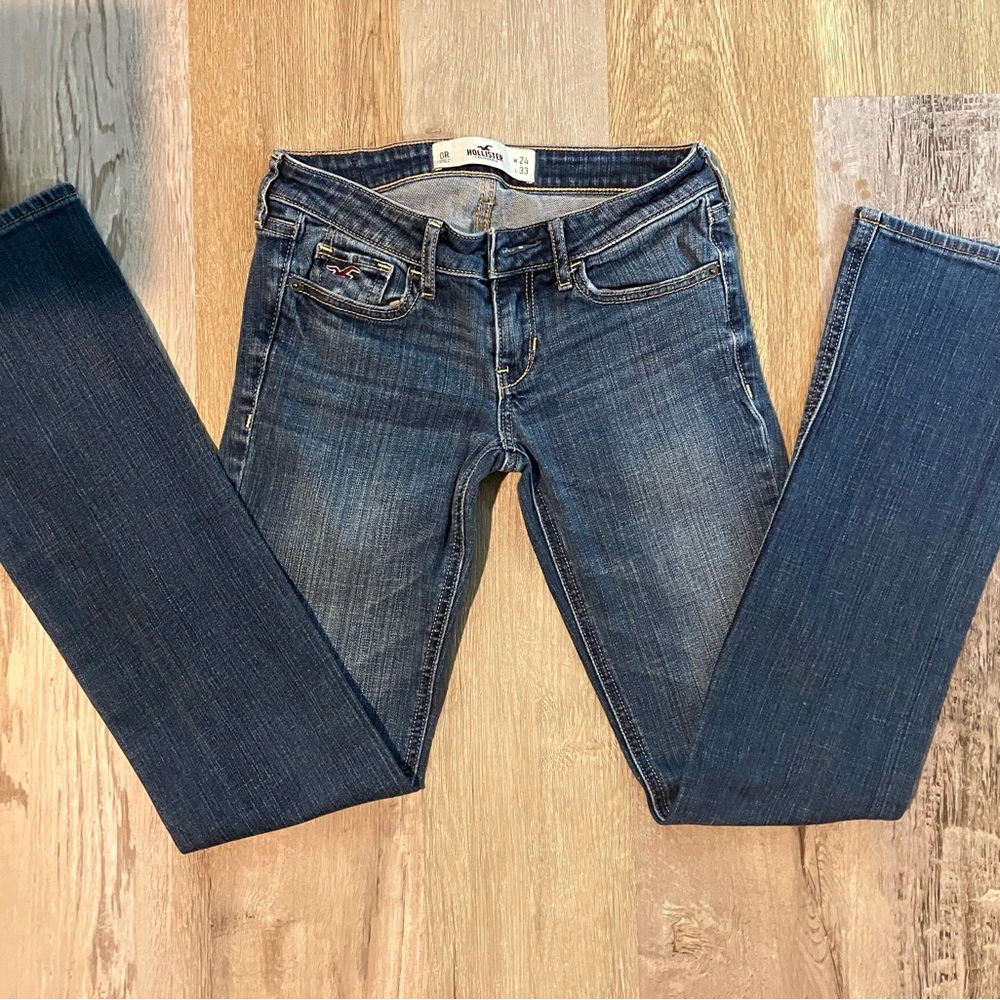 Hollister 0R Low Rise Boot cut Jeans